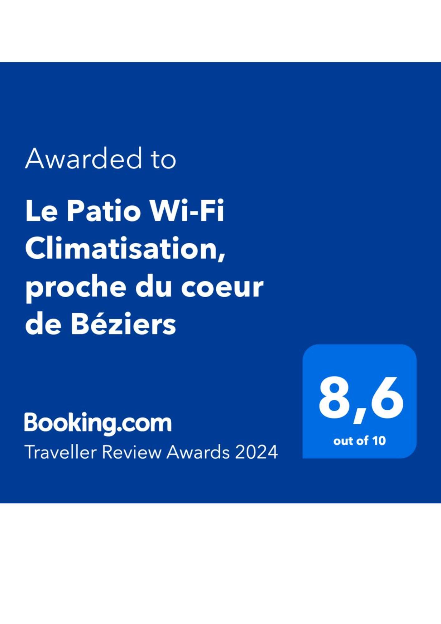 Le Patio, Climatisation Terrasse Wi-Fi Netflix 15 Mn Coeur De Ville Безье Экстерьер фото